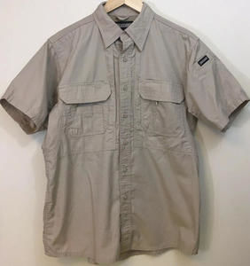 STAINS! BLACKHAWK Tactical Button Up Shirt Tan Desert Men’s Small Oversized